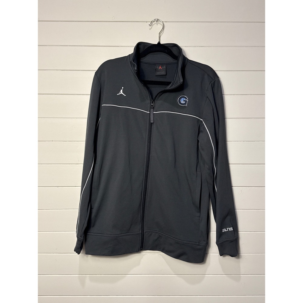 Nike Jordan Elite Georgetown Hoyas Vintage Full-Zip Track Jacket Men S Y2K